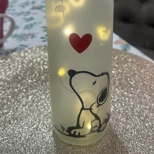 Lighted Snoopy Bottle